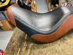 Badlander Harley Softail Heritage Fatboy Brown Seat 2007-2017 Twin Cam FXST FLST