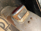 OEM Factory Paint Servicar Fenders 1955^ Orig taillights Orig Flathead Harley!