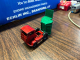 1961 Matchbox Lesney No. 2 Muir Hill Dumper Green/Red LAING Dump Truck Vintage