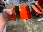 Vtg Doepke Model Toys Unit Crane & Steam Shovel Corp Tin 50's Heavy Equipment