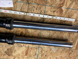 OEM Front Forks black 39mm Harley Sportster Iron 883 1200 Straight tubes sliders