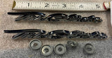 Harley OEM Tri Glide Front Fender Chrome Emblems Trike Pair