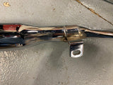 1966-1969 Slash Cut Exhaust Pipes Harley FLH Electra Glide flat side Shovelhead