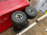 Vtg 50's Structo Semi Cab Truck Lowering Liftgate Tin Toy Tractor trailer Box