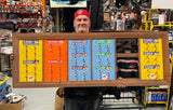 Vtg Dr. Grabow Pre-Smoked Pipes DEaler advertising Display Rack Sign collector!