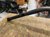 WILD 1 CHUBBY 10" PHSYCO DRAG T BAR BLACK HARLEY HANDLEBARS SOFTAIL DYNA SPORTST