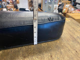 Tall Sissybar backrest Pad Vtg Honda CB Harley KZ XS Old Skool Motorcycle Choppe