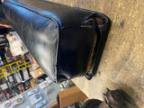 Tall Sissybar backrest Pad Vtg Honda CB Harley KZ XS Old Skool Motorcycle Choppe