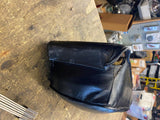 Tall Sissybar backrest Pad Vtg Honda CB Harley KZ XS Old Skool Motorcycle Choppe