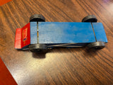 Vintage Boy Scouts BSA Pine Wood Derby Car #87 55 chevy