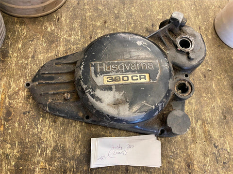 Husqvarna CR 390 Clutch Cover Engine motor Vtg 70's