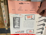 Vtg brochure Dr. Grabow Pre-Smoked Pipes DEaler advertising Display collector!
