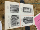 Vtg brochure Dr. Grabow Pre-Smoked Pipes DEaler advertising Display collector!