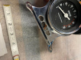 Tach Gauge OEM Harley Mount Handlebars Riser Sportster Softail Dyna FXR Road Kin