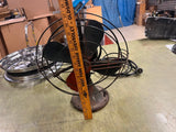 VTG Antique 1930s Made In USA General Electric GE Oscillating Desk Fan Works