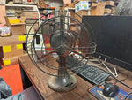 VTG Antique 1930s Made In USA General Electric GE Oscillating Desk Fan Works