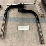 oem Harley 55800048/9 2 Pc Black Handlebars 11-13 Softail Blackline FXS Pair!