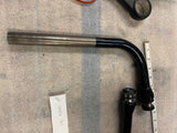 oem Harley 55800048/9 2 Pc Black Handlebars 11-13 Softail Blackline FXS Pair!