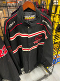 Vtg Nascar Cat Goodyear Pontiac Ward Burton JH Design Racing Jacket Bil Davis XL