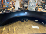 Front Fender Vivid Black Brown Stripe Harley Road Street Glide FLTR FLHX nice!