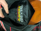 Vtg Nascar Cat Goodyear Pontiac Ward Burton JH Design Racing Jacket Bil Davis XL