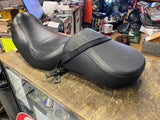 OEM Solo Passenger Pad Harley Dyna 2006^ Perforated Seat FXD Street Bob W Glide