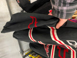 Vtg Nascar Cat Goodyear Pontiac Ward Burton JH Design Racing Jacket Bil Davis XL
