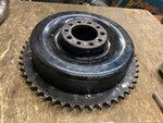 OEM Black Rear Brake Drum Knucklehead Panhead UL Mechanincal 1937-1957 Sprocket