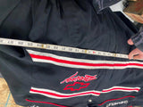 Vtg Nascar Cat Goodyear Pontiac Ward Burton JH Design Racing Jacket Bil Davis XL