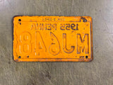 VTG 1955 PA License Plate Motorcycle Harley Panhead Triumph Bsa Norton Guzzi BMW