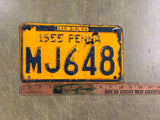 VTG 1955 PA License Plate Motorcycle Harley Panhead Triumph Bsa Norton Guzzi BMW
