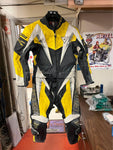 Dainese Tattoo Full Motocycle Racing Leather Suit 54 Classic Valentino Rossi's!