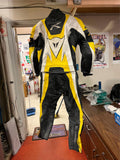Dainese Tattoo Full Motocycle Racing Leather Suit 54 Classic Valentino Rossi's!