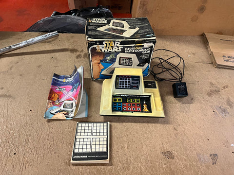 vtg 1977 Star Wars Electronic Battle Command Game Tested Powers On
