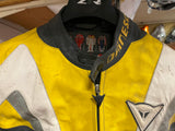 Dainese Tattoo Full Motocycle Racing Leather Suit 54 Classic Valentino Rossi's!