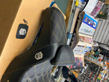 Saddleman Pro Series SDC Step Seat Backrest Gold Sport Glide 18-23 FXLR FLSB M8