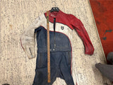 Vtg German Harro Quality Leather Motorcycle Full Racing Suit Jacket Pants 56 2PC