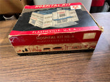 Plasticville Hospital HS-6 O/S Gauge with 2nd Floor Cardboard Vintage Train Kit