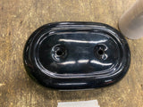 Harley Air Filter Cleaner Oval Black Shovelhead Evo Ironhead sportster FLH FX
