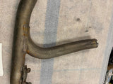 Vtg OEm Exhaust Head Pipes Indian Chief Motorcycle 1940's