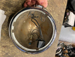 Vtg Zel Bottom Mount Headlight Harley Chopper Bobber 5 3/4 Old Skool Panhead