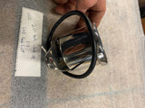 Mini Motorcycle Tachometer Gauge 12K RPM Chrome 1:4 Cable Honda Kawasaki Yamaha