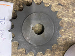 2027-15 HARLEY JD ENGINE SPROCKET 18 TOOTH 1915-1929 SINGLES & TWINS 530 CHAIN