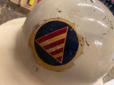 WW2 Civil Defense Air Raid Wardens Helmet 40's Military WW11 Liner US Govt Prope