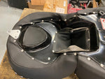 Mustang Wide Touring Seat Harley Street Road Glide King 2008^ Studs FLH Ultra Cl