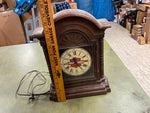 Vintage Made In USA Harley Davidson Mantle Table Top Clock Tested Works