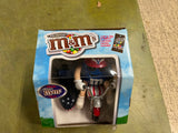 M&M's Red White & Blue Freedom Rider Motor Cycle Candy Dispenser w/ Candy - New