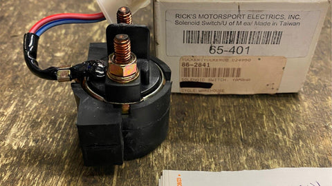Ricks Motorsports 65-401 Yamaha XV535/YX600/FJ600/XJ550 Starter Relay 86-2841 21