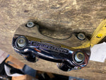5" Handlebar Risers Harley Nostalgia Heritage softail Logo Custom Chopper Dyna F