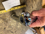 5" Handlebar Risers Harley Nostalgia Heritage softail Logo Custom Chopper Dyna F